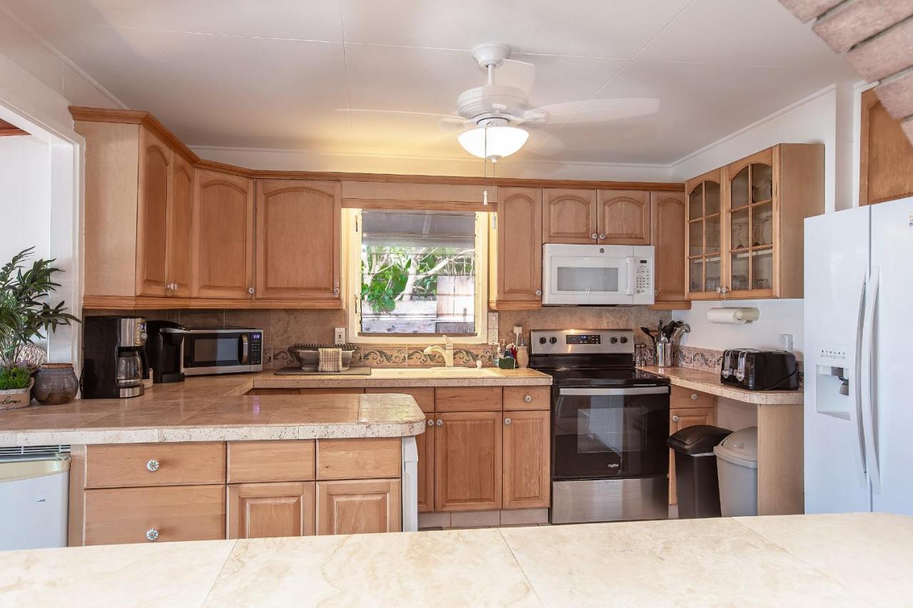 Hawaii Oceanfront Beach House Paradise On The Beach Family Activities ハレイワ エクステリア 写真